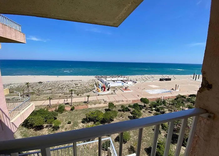 Grand 2 Pers, Vue Mer, Parking Privé - Fr-1-81-616 * Le Barcarès